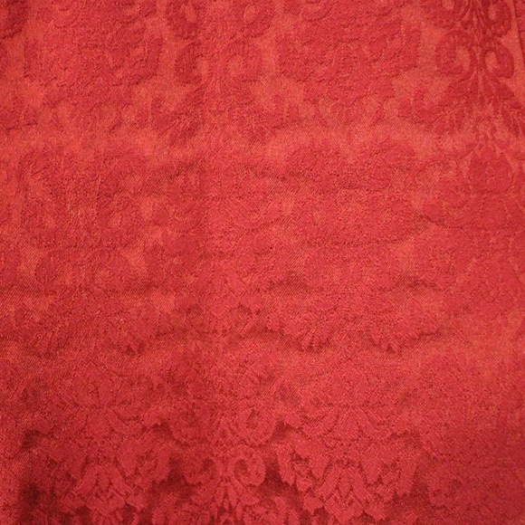 Eva Mendes Mulberry Brocade Dress - Picture 6 of 6